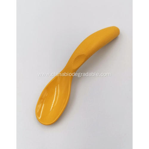 Compostable Heat resistant Plant-based KidsTraining Spoon